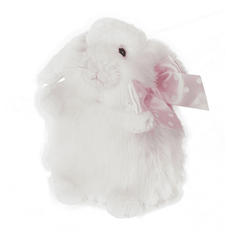 Trudie the Soft White Bunny Plush Toy - By Ganz