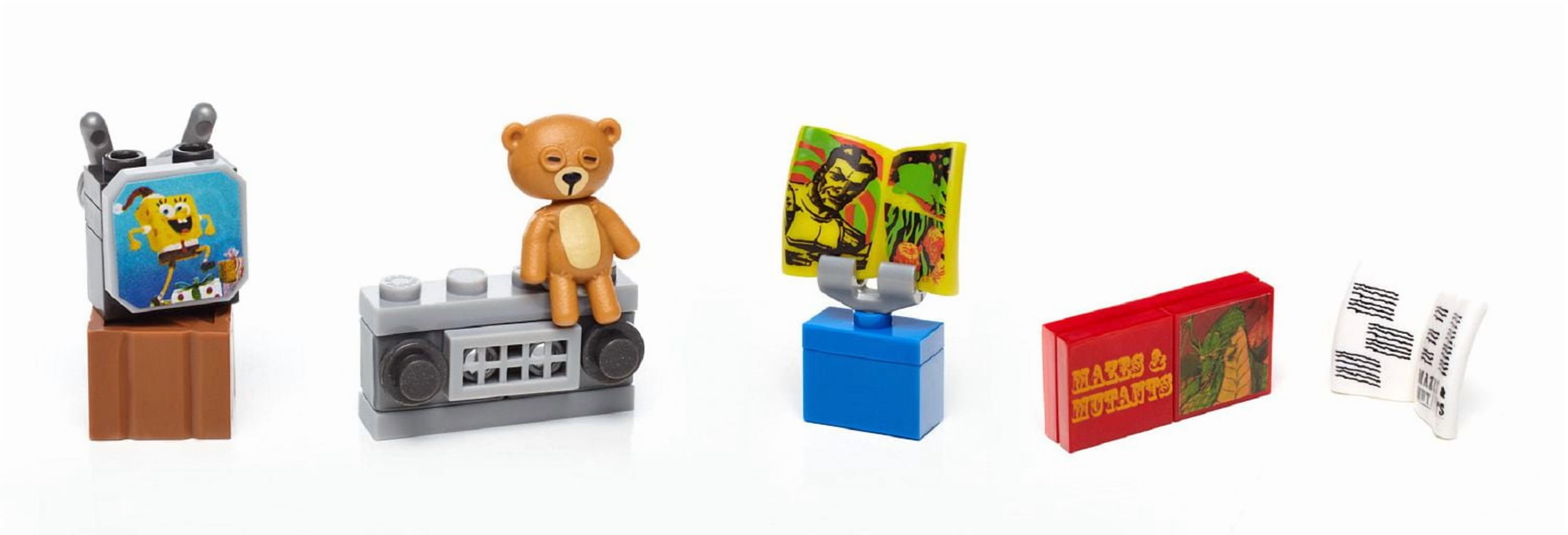 Coffret de construction Calendrier de l’Avent Les Tortues ninja de Mega Bloks