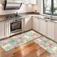 thumbnail image 3 of Kitchen Rugs Sets Of 2,Labrador Dog and Flower Floral Anti Fatigue Kitchen Mat Rugs Non Slip Washable,Decorative Kitchen Floor Mats for Kitchen,Sink,Laundry,17"X47", 3 of 5