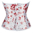 thumbnail image 3 of Grebrafan Corset Christmas Women Plus Size Cosplay Bustier White XS, 3 of 5