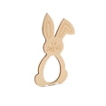 thumbnail image 2 of Wooden Bunny Picture Frame, 14-Inch, 1/8 Inch Thick, Pack of 3 Easter Crafts for Basket Stuffers, by Woodpeckers, 2 of 5