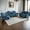 Blue, variant on PonLiving Recliner Sofa Set, Fabric Reclining Sofa Set for Living Room Furniture Sets, Blue Recliner Couch Set for Living Room/Office/Theater Seating
