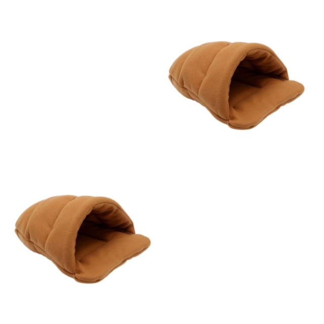Maytalsory Lit Universel pour Animaux de Compagnie Adapté à Toutes les Races Doux et Confortable Large Application Brun XS, & gt; 2Set