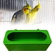 thumbnail image 4 of Comedero de Plástico para Pájaros, Tazas de Alimentación de Alimentos, Cuenco Colgante de Plástico para Loros, Periquitos, Aves, Palomas, Verde L Salvador  Comedero para pájaros, 4 of 8