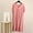 Pink, variant on Blmnix Moomoo Nightgowns Nightgowns for Women Sexy Cotton Nightgowns Sleepshirts Sleep Dress Below-the-Knee V-Neck Green Short Sleeve Sleep Dress for Women,XL
