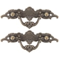 thumbnail image 4 of 2 Pcs Poignées de Cabinet Vintage Poignées de Tiroir Poignées de Commode Poignées Décoratives en Métal, 4 of 8