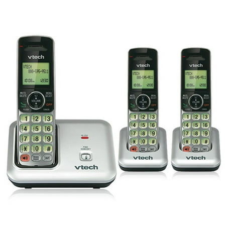 Vtech CS6419-3 Cordless Phone with 3 Handsets and Hearing Aid