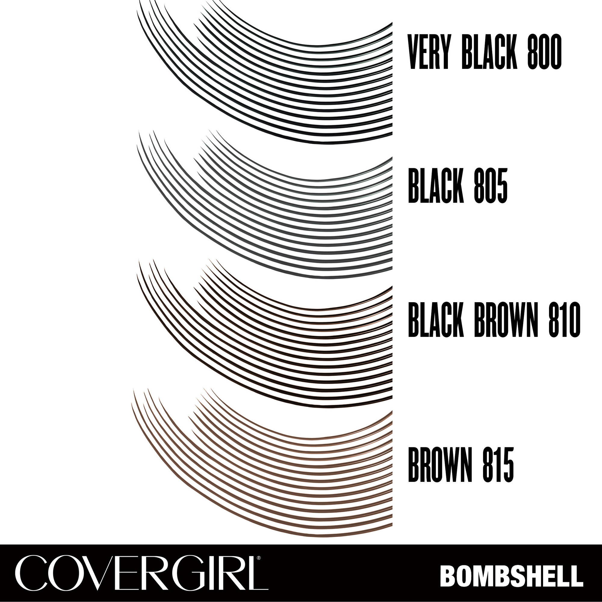 COVERGIRL Bombshell Volume by LashBlast Mascara, Black, .66 oz - image 5 of 7