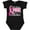 AB-Black, variant on Inktastic Breast Cancer Awareness We Wear Pink in October Girls Baby Bodysuit