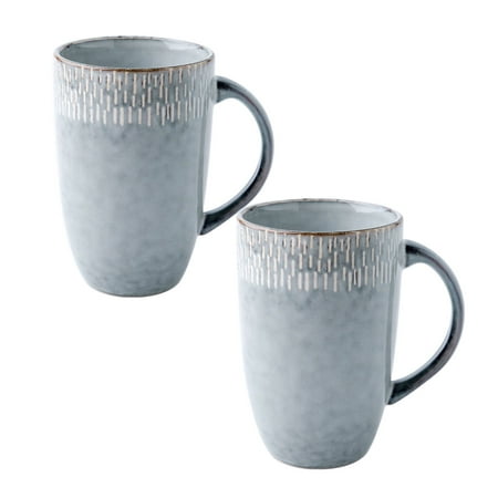 

Haifle 600ml Large Ceramic Cup With Handle Porcelain Mug Ceramic Mug Oz Microwave Safe For Office Kitchen-2 Light Blue-600ml