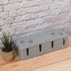 thumbnail image 3 of Multi Power Plug Socket Anti-dust Safety Box Storage Cable/ Wire/ Cord Organizer (Grey), 3 of 4
