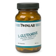 Twinlab L Glutamine Dietary Supplement 100 Capsule