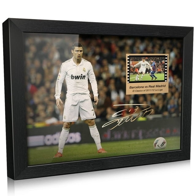 Foto de póster con marco de escritorio ORIMAMI Ronaldo CR7