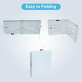 thumbnail image 5 of EastVita 6 Foot Folding Portable Table,Plastic Foldable Table with Carry Handle for Dining,Picnic,Camping,Party,White, 5 of 6