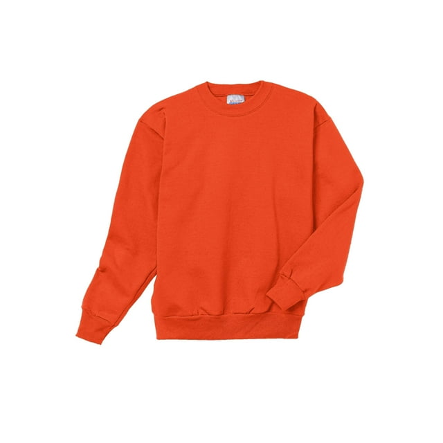 Hanes ComfortBlend EcoSmart Chandail à Col Rond pour Garçon, TG, Orange