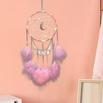 Foqnuq Dreamcatcher Wind Chime with Lights, Decorative Chain for Home Décor, Unique Gift for Dreamers, Whimsical Hanging Ornament in Various Colors
