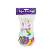 Easter Bunny Cello Zipper Treat Bags, 24 Count