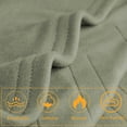 thumbnail image 6 of NWOKYZGH Electric Mattress Pad Twin Szie 61"x83", Soft Plush Polyester with 9 Heating Levels, Auto Shut off, Fast Heating, Deep Pocket Bed Topper, 6 of 8