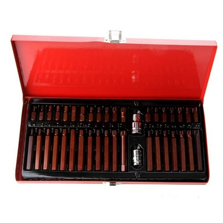 

40 Pcs Torx Star Screwdriver bits 30mm 75mm Hex Shank T20/T25/T30/T40/T45/T50/T55