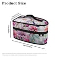 thumbnail image 6 of HELLHERO Floral Hummingbird Iron Carry Case Polyester Easy to Clean with Smooth Zipper, Case Only, 6 of 6