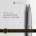 thumbnail image 3 of Cross ATX Sandblasted Titanium Gray Fine Nib Fountain Pen, 3 of 7