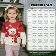 thumbnail image 7 of Uorisanigo Christmas Snowman Sweatshirt Size 2-3 Girls Baby Pullover Tops Ruffle Shoulder Sweater Shirts Crewneck Pullover Tops Sweatshirts Fall Winter Sweater, 7 of 7