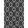 thumbnail image 1 of Ahgly Company Indoor Rectangle Patterned Dark Gray Novelty Area Rugs, 2' x 5', 1 of 6