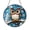 Acrylic 3.5 Inch, variant on Mythical Owl Stained Glass Suncatcher, Winter Forest Snowflake Window Decor, Decorative Hanging Art Panel, Cute Owl Design, Cozy Room Accent, Gift for Nature Lovers