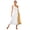 White, variant on Alvivi Womens Metallic Gold Color Block One Shoulder Sleeveless Liturgical Praise Dance Dress Blue XXL