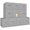 Grey-10 Pack-11 INCH, variant on 13 INCH Black-4 Pack Fabric Foldable Storage Crates for Organization