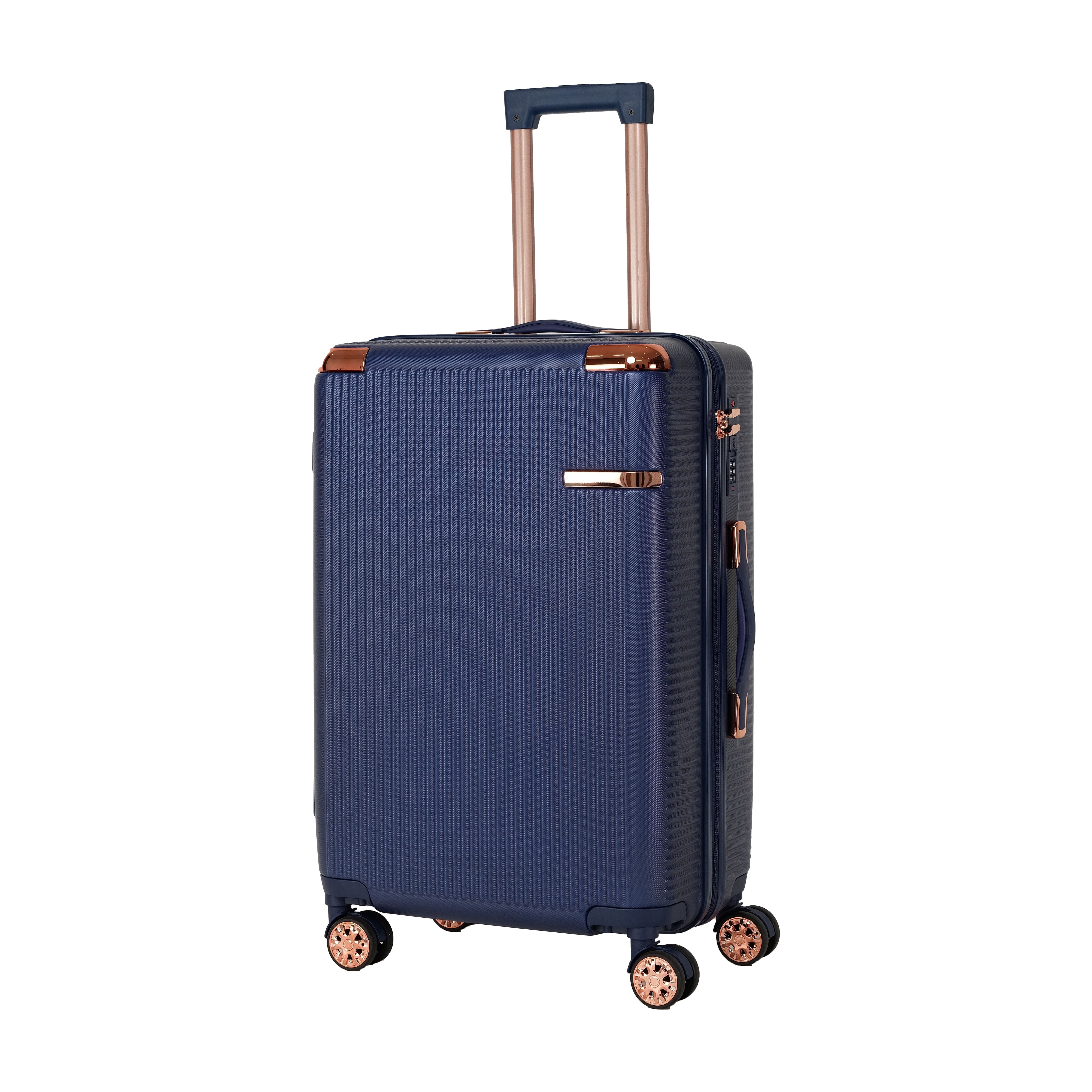 4-Piece Hard Luggage, 360°Dual Rotating Four-Wheel Luggage, Password Lock