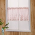 thumbnail image 7 of Joernso Window Treatment Fine Workmanship Wide Application Polyester Romantic Flower Curtain Valance Household Supplies, 7 of 7