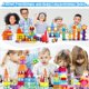 thumbnail image 5 of Juego de bloques de construcción Magnetic Tiles Paaxido de 100 piezas para niños, 5 of 9