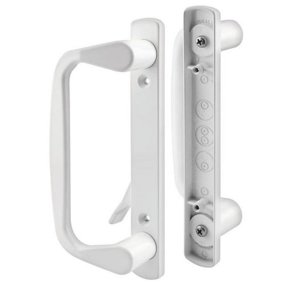 Prime-Line Products-Slide 142264 Sliding Door Decorative Handle Set White