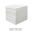 thumbnail image 4 of LITINKIMI Disposable Non-Woven Bed Sheets White 60Set 75x31In, 4 of 4