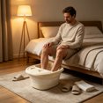 thumbnail image 6 of Bklubk Foldable Foot Bath Bucket With Handle And Lid Portable Foot Bath Spa Bucket With Massage Acupoints Portable Foot Bath Bucket Foldable Spa Bucket For Foot, 6 of 6