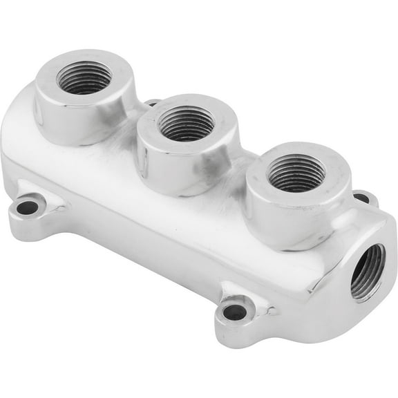 Polished Aluminum Fuel Block