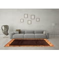 thumbnail image 3 of Ahgly Company Indoor Rectangle Oriental Orange Asian Inspired Area Rugs, 4' x 6', 3 of 4