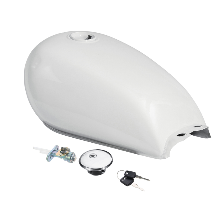 カフェレーサー用 燃料タンク 9L ブラック 汎用 GN125・GN250 カフェレーサー用 燃料タンク 9L ブラック 汎用 GN125・GN250