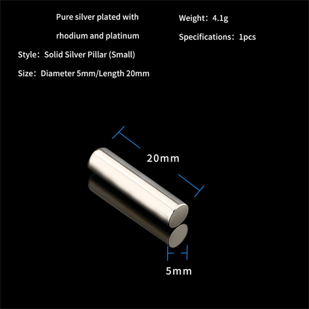 5x20mm/6x25mm Silver Fuse Pillar Providing Exceptionally HIFI Sound For Music