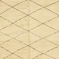 thumbnail image 1 of Ahgly Company Machine Washable Indoor Square Abstract Sun Yellow Area Rugs, 5' Square, 1 of 7