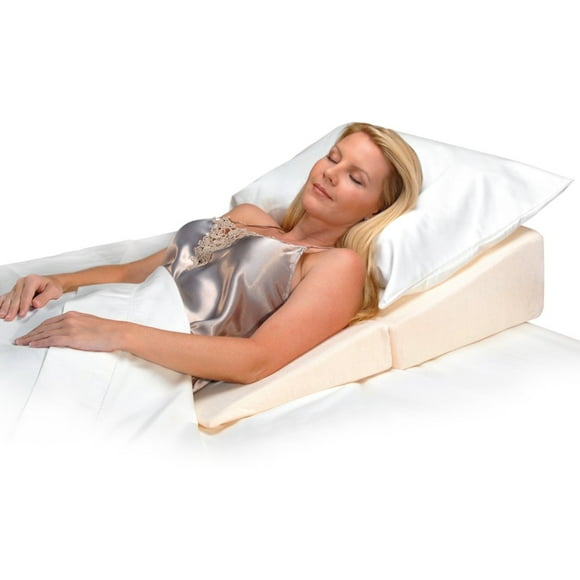 Contour Lit Pliant en Coin pour Reflux, Ronflement Ou Soutien Dorsal (7x24x32)