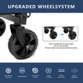 thumbnail image 6 of SUGIFT Small Wagons Carts Foldable Collapsible Grocery Wagon Cart on Wheels, Black, 6 of 8