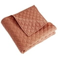 thumbnail image 4 of Levtex Home - Austin - Throw - Diamond Quilted - clay - Quilt (50x60in.) and Sham 50x60in. - Linen/Cotton, 4 of 4