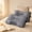 Gray, variant on 2 Pack High Resilience Pillow Inserts, Anti-Collapse Design(Sprout Green)