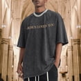 thumbnail image 2 of chencehns Christian Jesus Loves You Shirts for Men Religious Oversized Graphic Tees Jesus Faith Acid Wash T Shirt God Top, 2 of 10