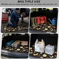 thumbnail image 3 of COEQINE Universal Auto Cargo Mat 29" x 39", Scratch-proof Non-Slip Dog Trunk Cover Stylish Car Accessory Fits Most Cars, SUVs & Trucks, Butterfly Floral Black, 3 of 7