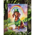 thumbnail image 3 of Dachshund St Patrick's Day Garden Flag 11.25 in x 15.5 in, 3 of 5