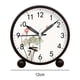 thumbnail image 2 of Reloj despertador clásico vintage con pilas reloj analógico, 2 of 5