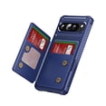 thumbnail image 2 of for Google Pixel 9 / 9 Pro Wallet Case with Stand-4 Card Holder Slot Hidden Bracket Double Magnetic Clasp PU Leather Slim Shockproof Hybrid TPU Frame Phone Cover for Google Pixel 9 / 9 Pro, Darkblue, 2 of 8